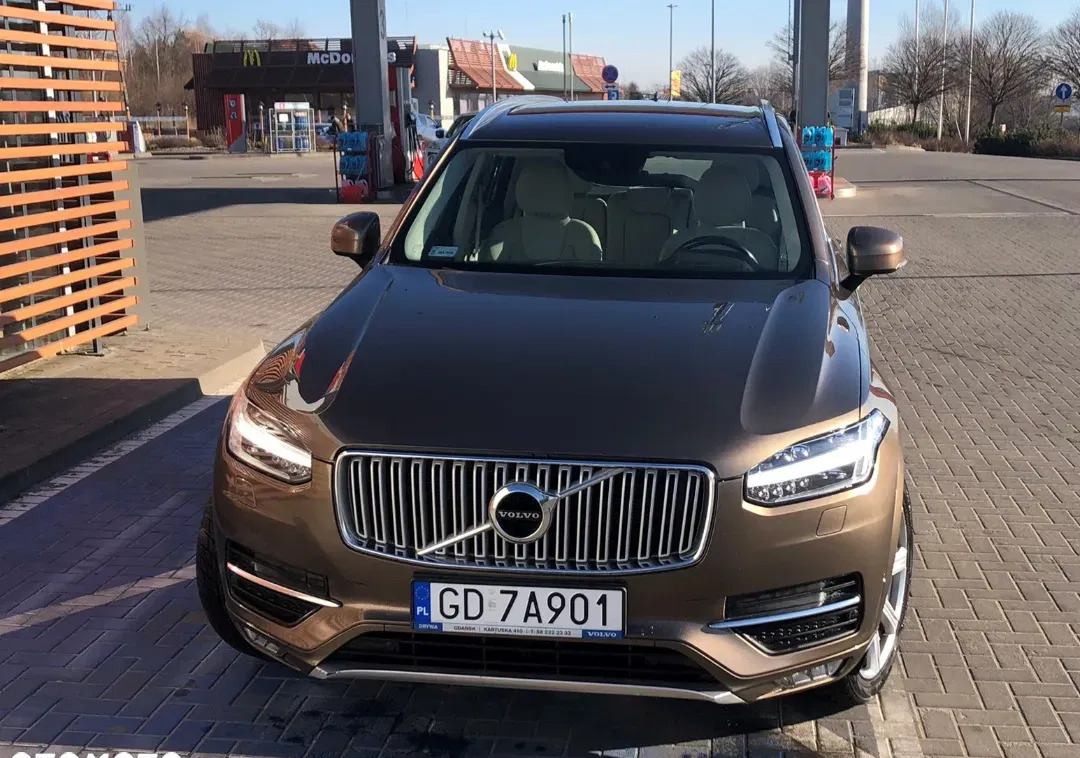 lubuskie Volvo XC 90 cena 140000 przebieg: 133000, rok produkcji 2017 z Gdańsk